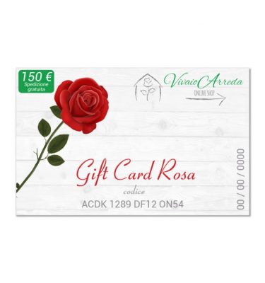 Gift Card Rosa 150 - Vivaio Arreda Online Shop